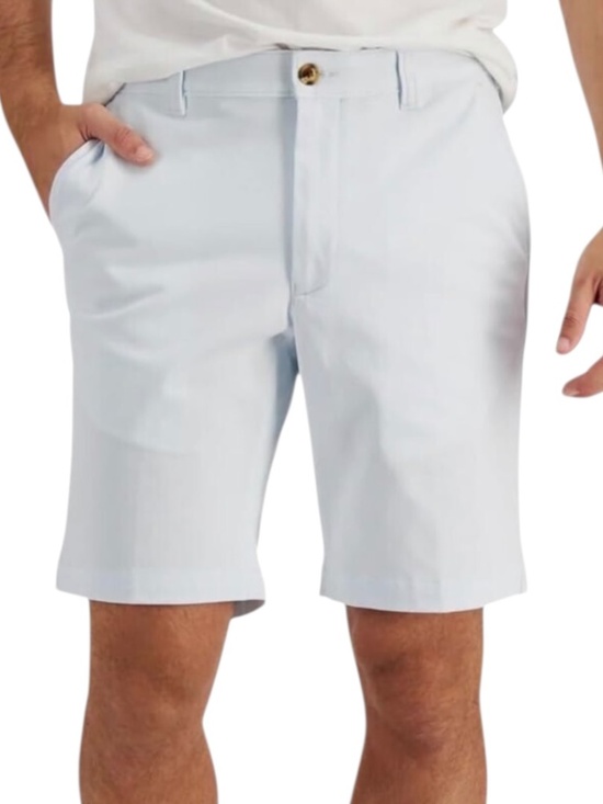 Club Room Other - Club Room Men's Regular-Fit 9" 4-Way Stretch Shorts Pearl Blue Size 32 - NWT